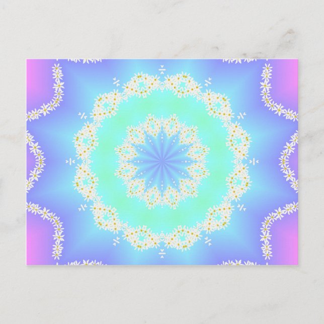 Garlands of daisies postcard (Front)