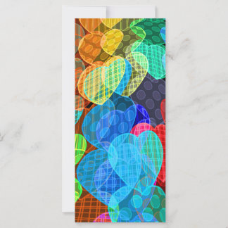 garlands of pastel coloured hearts