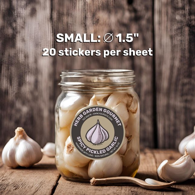 Garlic Bulb Label (Creator Uploaded)