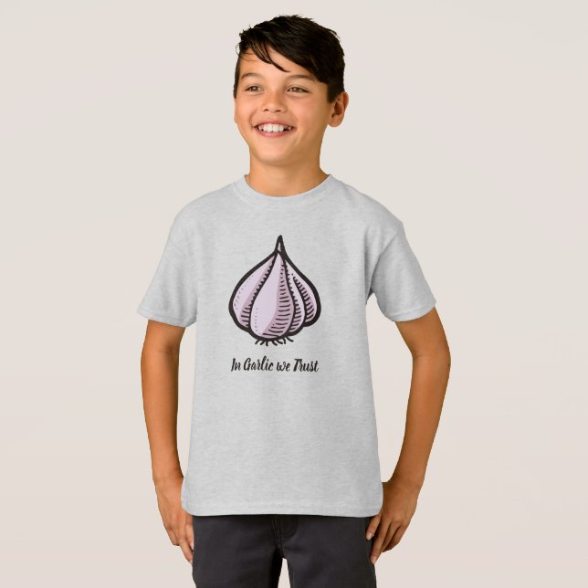 Garlic Bulb T-Shirt (Front Full)