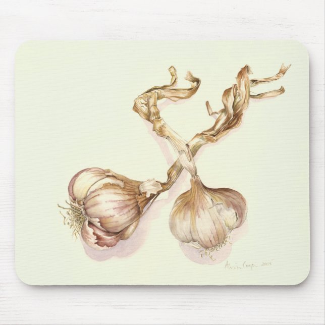 Garlic bulbs 2005 mouse mat (Front)