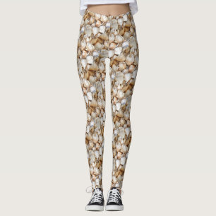 Garlic Bulbs Artistic Black Outline Art Leggings