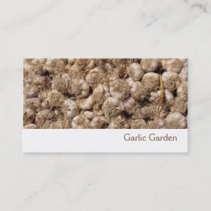 Garlic business card