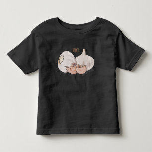 Garlic cartoon illustration toddler T-Shirt