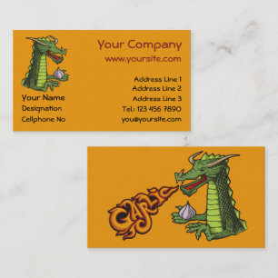 Garlic Dragon Business Card