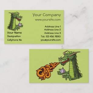 Garlic Dragon Business Card