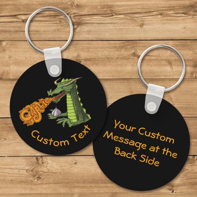 Garlic Dragon Keychain (Creator Uploaded)