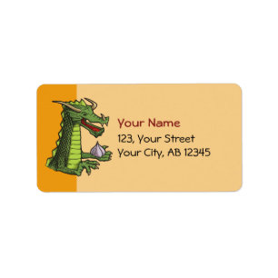 Garlic Dragon Label