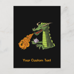 Garlic Dragon Postcard