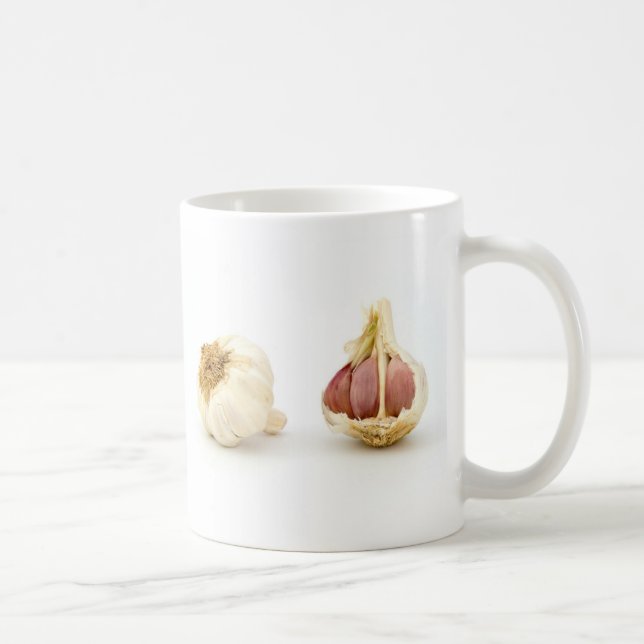 Garlic garlic garlic fun photo print coffee mug (Right)