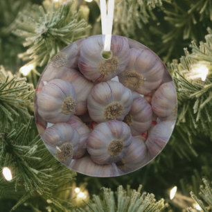 Garlic Glass Tree Decoration