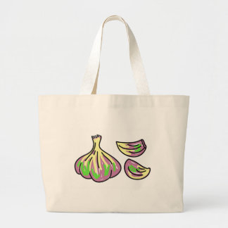 garlic large tote bag