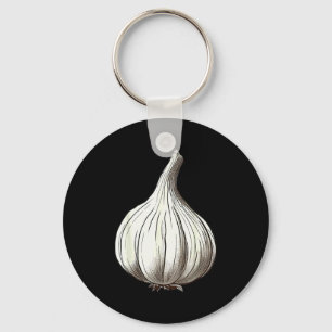 Garlic Lazy Easy Funny Matching Halloween Costume Key Ring