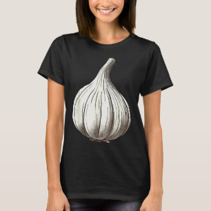 Garlic Lazy Easy Funny Matching Halloween Costume T-Shirt