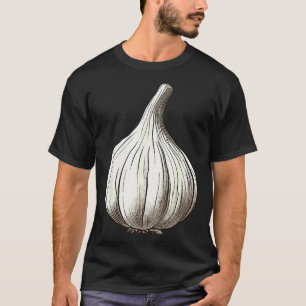 Garlic Lazy Easy Funny Matching Halloween Costume T-Shirt
