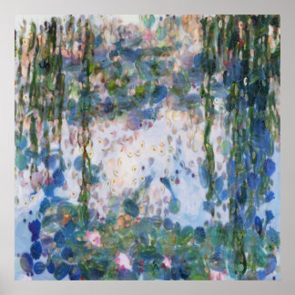 Garlic Lilies Water Lilies Fine Art Spoof Poster