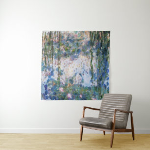 Garlic Lilies Water Lilies Fine Art Spoof Tapestry