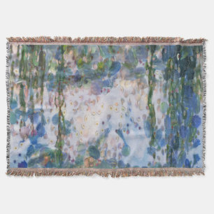 Garlic Lilies Water Lilies Fine Art Spoof Throw Blanket