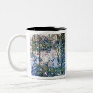 Garlic Lilies Water Lilies Fine Art Spoof Two-Tone Coffee Mug
