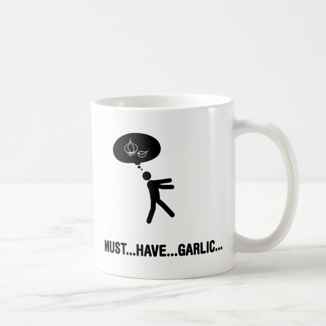 Garlic lover coffee mug (Right)