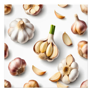 garlic photo print