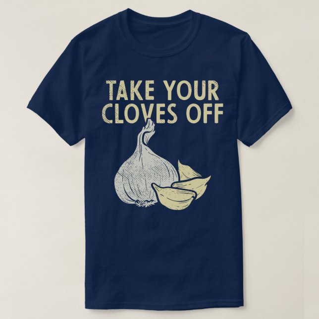 Garlic Plant 1 T-Shirt (Design Front)