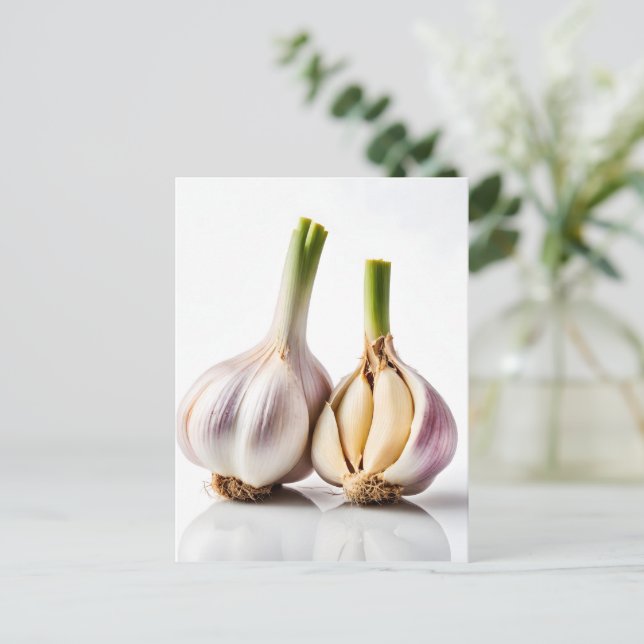 Garlic Postcard (Standing Front)