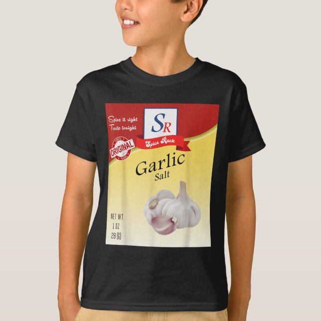 Garlic Sce Condiment Costume Holiday Sce Group Cos T-Shirt (Front)