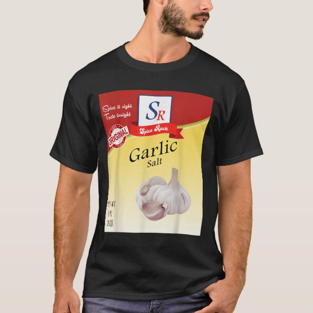Garlic Sce Condiment Costume Holiday Sce Group Cos T-Shirt (Front)
