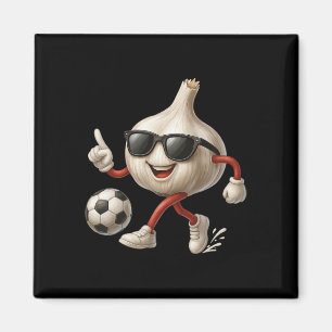 Garlic Soccer  Magnet