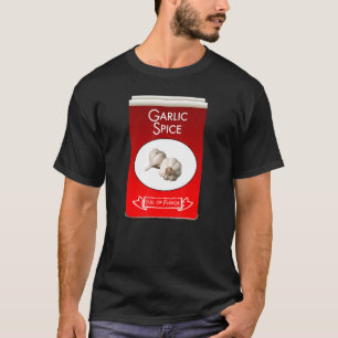 Garlic Spice Tin Girls Matching Halloween Costume T-Shirt