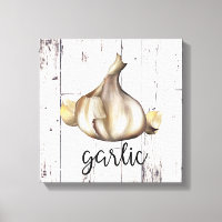 GARLIC SPICE White Wood Rustic Farmhouse Kitchen