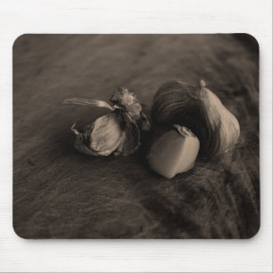 Garlic Still Life Fine Art Photograph Mouse Mat