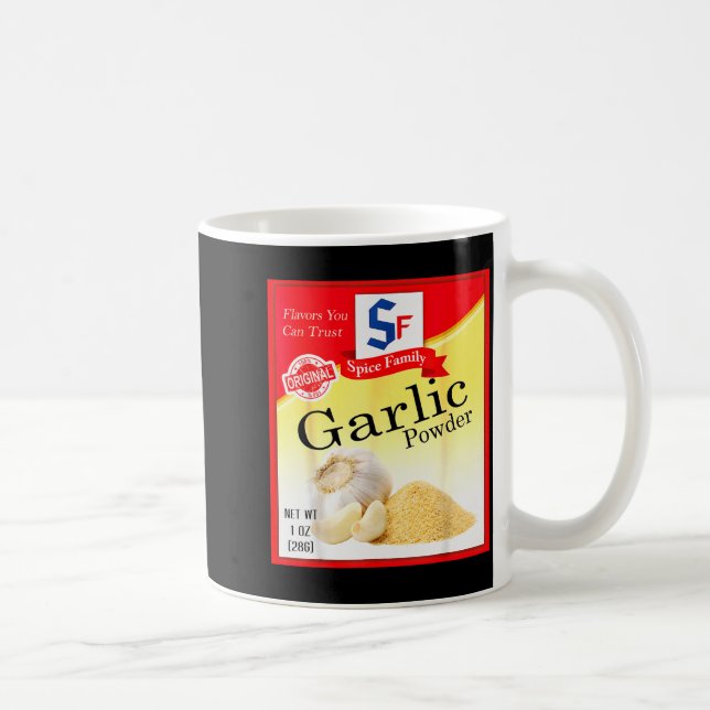 Garlic Wder Sce Group Costume Family Matching Hall Coffee Mug (Right)