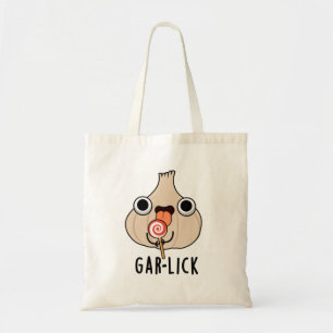 Garlick Funny Garlic Herb Pun Tote Bag
