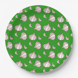 Garlleg Paper Plate