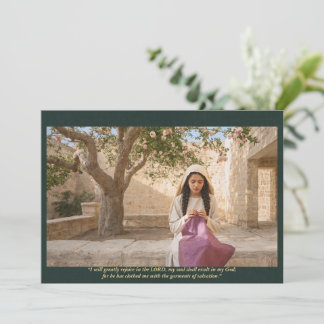 Garments of Salvation—Isaiah 61:10 Biblical Art Invitation