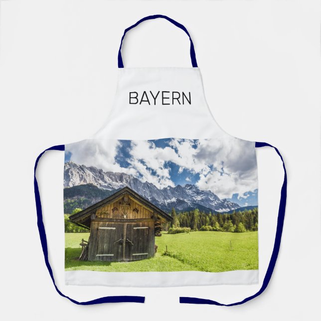 Garmisch Partenkirchen Bavaria Alps Panorama Apron (Front)