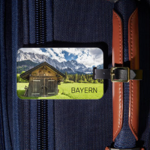 Garmisch Partenkirchen Bavaria Alps Panorama Luggage Tag