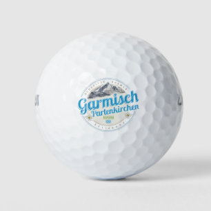 Garmisch Partenkirchen Bavaria Vintage Alps Golf Balls