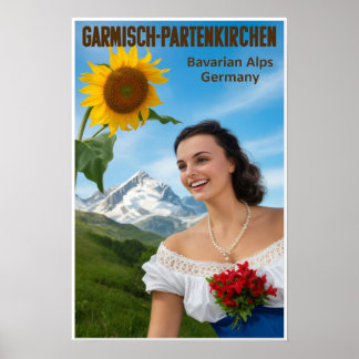 Garmisch Partenkirchen, Germany poster