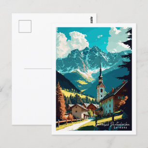 Garmisch Partenkirchen Germany vintage travel Postcard