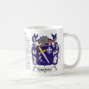 Garner Family Coat of Arms Mug