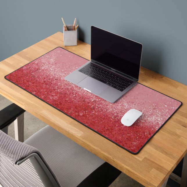 Garnet Abstract Art Desk Mat (Office 2)