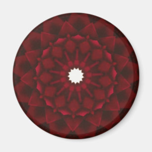 Garnet Kaleidoscope Magnet
