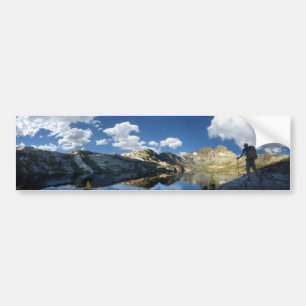 Garnet Lake and Banner Peak 2 - John Muir Trail Bumper Sticker