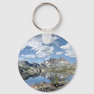 Garnet Lake and Banner Peak - John Muir Trail Key Ring
