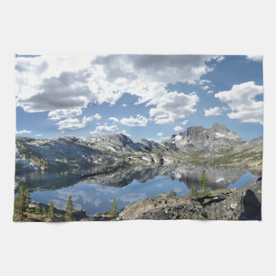 Garnet Lake and Banner Peak - John Muir Trail Tea Towel