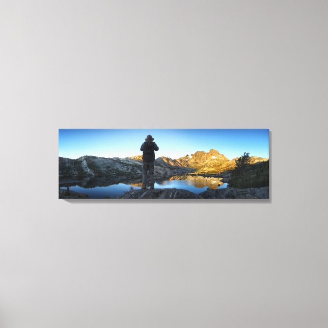 Garnet Lake Sunrise - John Muir Trail Canvas Print (Front)