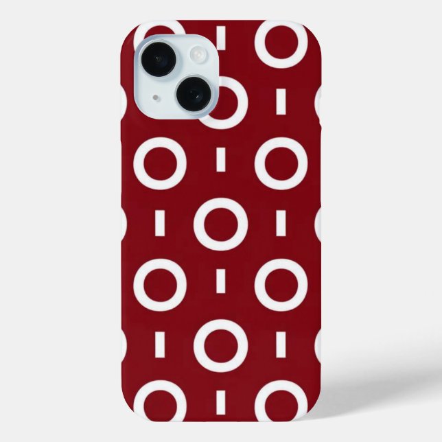 Garnet Orbit Case-Mate iPhone Case (Back)